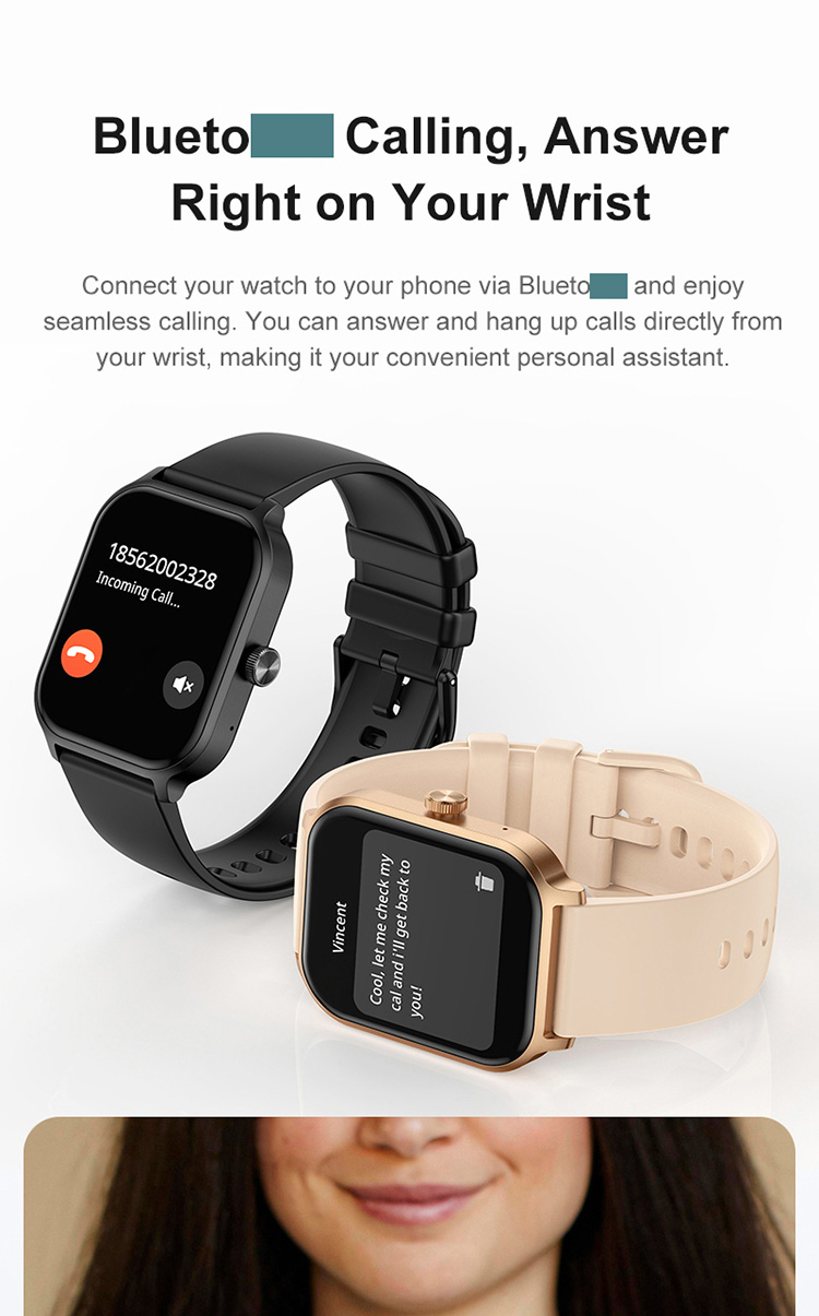 P85 Bluetooth Calling Smartwatch